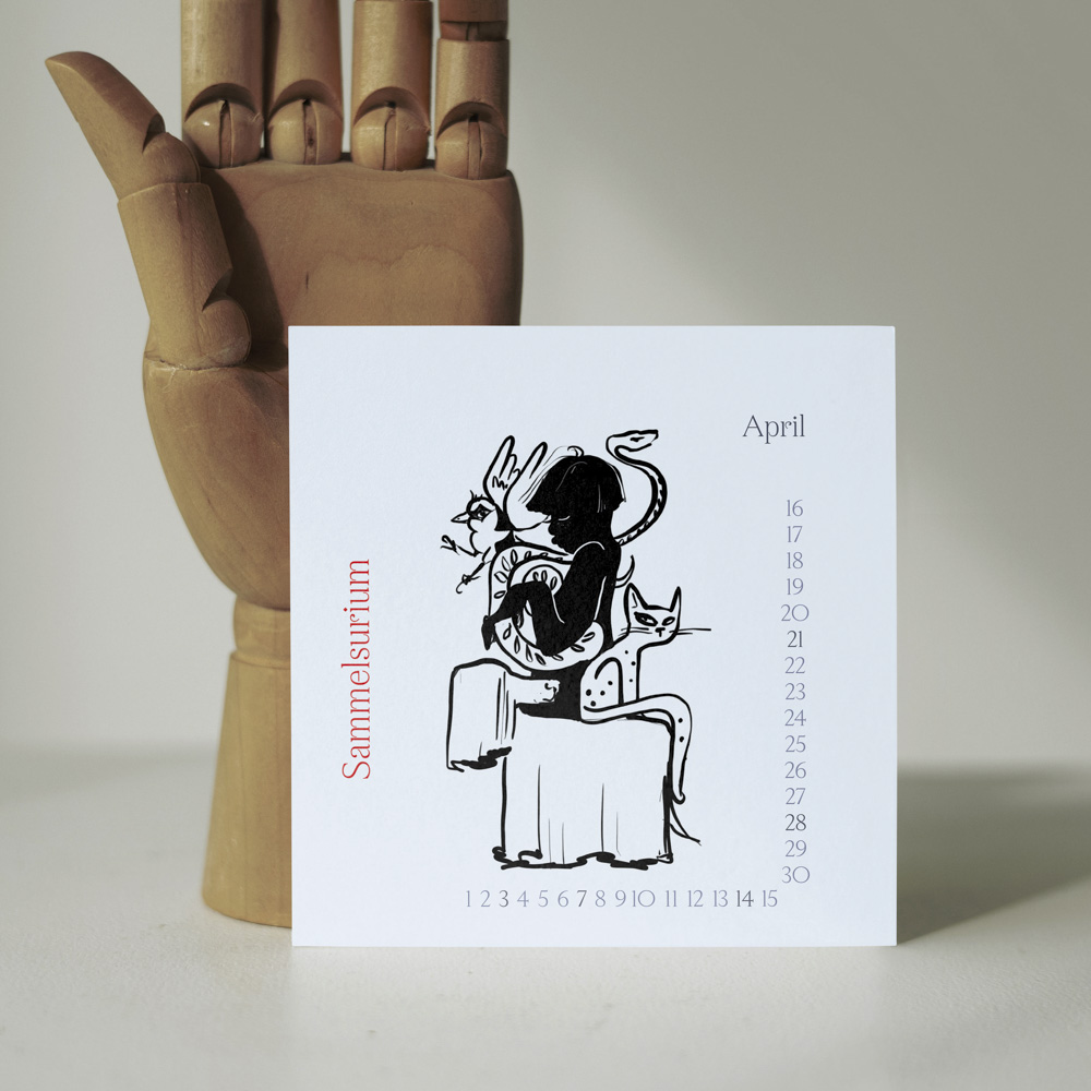 Tischkalender von René Borbonus